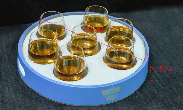 LED Glasses Serving Tray