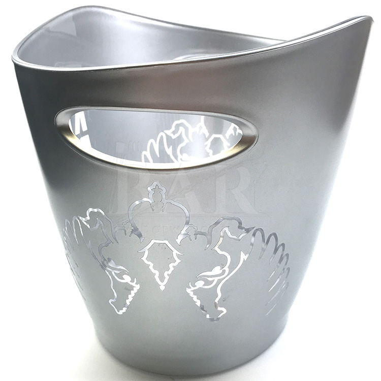 Grey Coated Beer Bucket