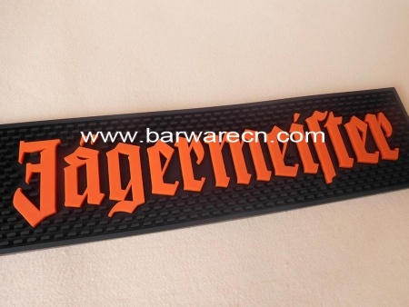 tapis de barre de PVC printd, tapis de barre d'impression de logo d'oem, tapis de haute qualité imprimé de barre 