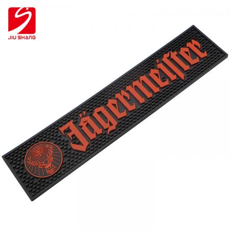 tapis de barre de PVC printd, tapis de barre d'impression de logo d'oem, tapis de haute qualité imprimé de barre 