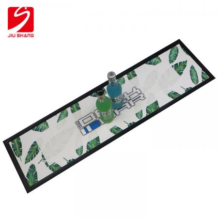 Tapis de protection en caoutchouc nitrile wetstop imprimé coloré 