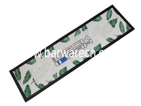 Tapis de protection en caoutchouc nitrile wetstop imprimé coloré 