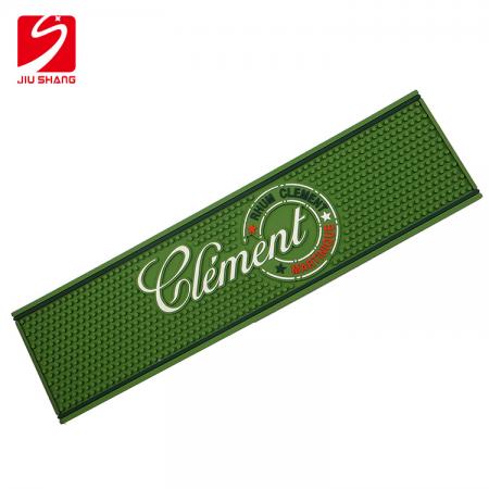 tapis de service personnalisé en caoutchouc de PVC de taille standard 