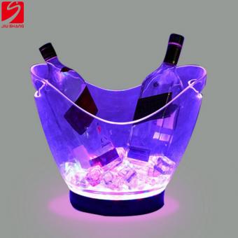 seau à bière led transparent