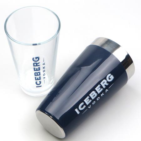 agitateur de barres en acier inoxydable recouvert de plastique verre 