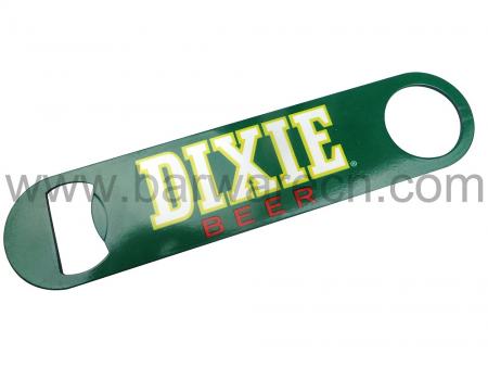 dixie bière forme bar lame ouvre-bouteille art design impression bar bière alcool 