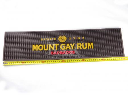 fabricant de tapis promotionnels de la marque Mount Gay Rum 