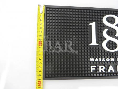 certification ce tapis de barre blanc noir eco friendly 