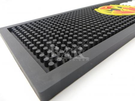 bacardi tapis d'égouttement de bière pvc imperméable tapis de service 