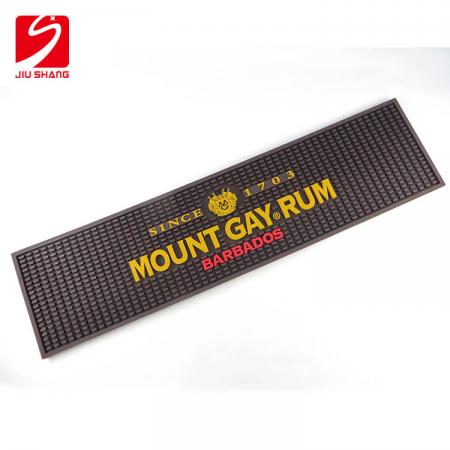 fabricant de tapis promotionnels de la marque Mount Gay Rum 