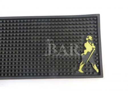 johnnie walker bière étiquette bar coureur slip pvc tapis de bar 