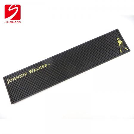 johnnie walker bière étiquette bar coureur slip pvc tapis de bar 