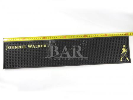 johnnie walker bière étiquette bar coureur slip pvc tapis de bar 