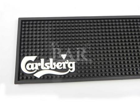 carlsberg bar coureur tapis de déversement cocktail barman tapis de bar 