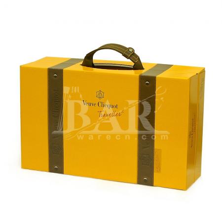 veuve clicquot sac fourre-tout en champagne eva dur avec pochette 