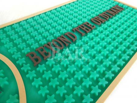 nouveau design personnalisé 3d tapis de barre de PVC à vendre 