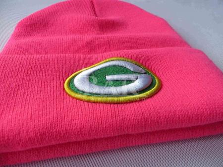 chapeaux roses faits sur commande de bonnet de filles avec le logo brodé pour la promotion 