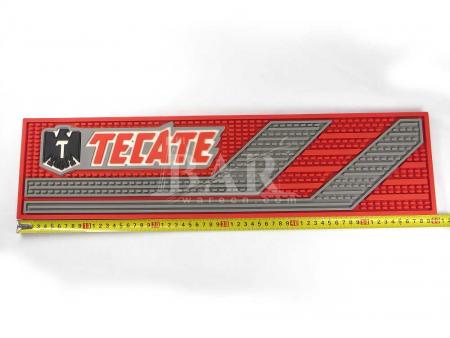 Tecate bière étiquette bar coureur qualité pvc tapis de bar 