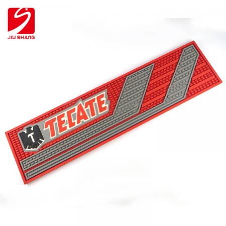 Tecate bière étiquette bar coureur qualité pvc tapis de bar 