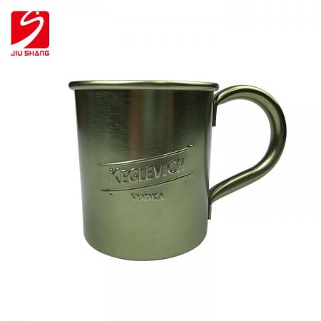 innovations de marque en métal tasses en aluminium hôtesess ware 