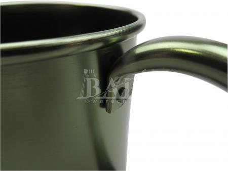 innovations de marque en métal tasses en aluminium hôtesess ware 