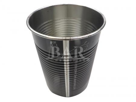 verres à café rétro gobelets en aluminium assortis 