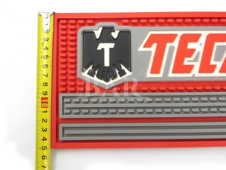 Tecate bière étiquette bar coureur qualité pvc tapis de bar 