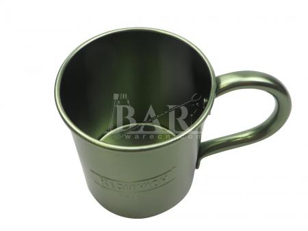 innovations de marque en métal tasses en aluminium hôtesess ware 