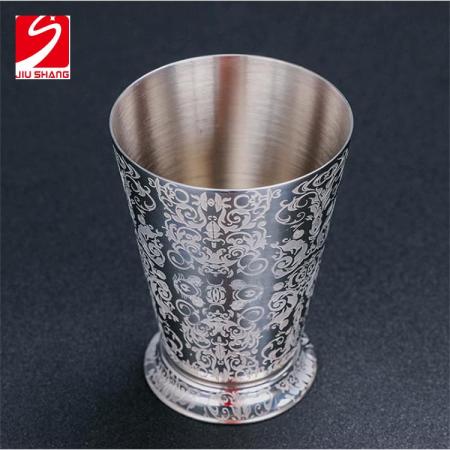 acier inoxydable 304 lfgb matériau cocktail julep tasse à boire menthe julep tasse 