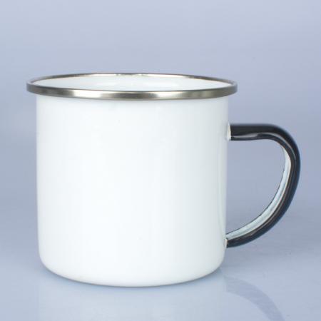 tasse émaillée en soie durble taille personnalisée pour la fête de la mode 