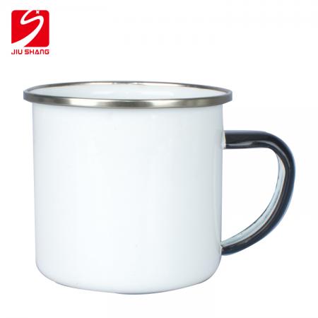 tasse émaillée en soie durble taille personnalisée pour la fête de la mode 