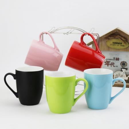 tasse de couleur de bonbons de couleur de logo personnalisé 